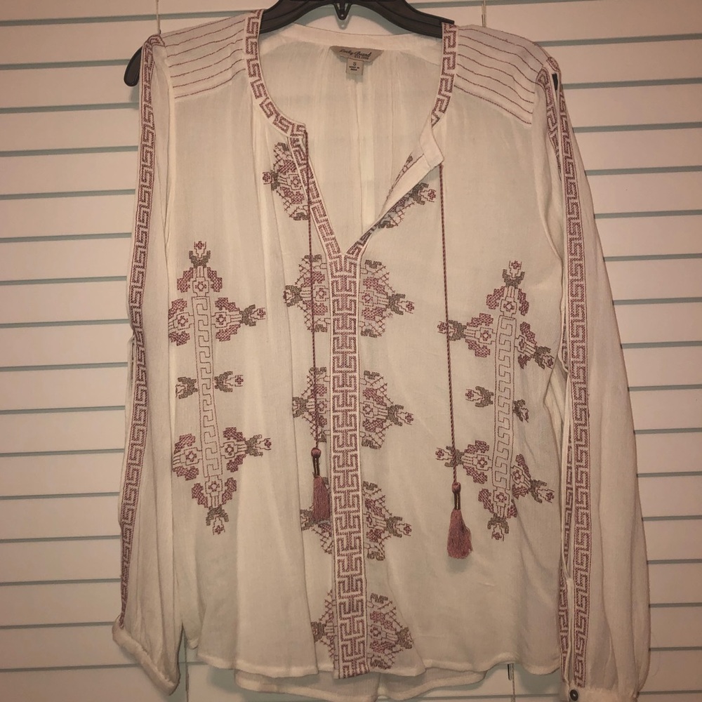 Lucky Brand Long Sleeve Top